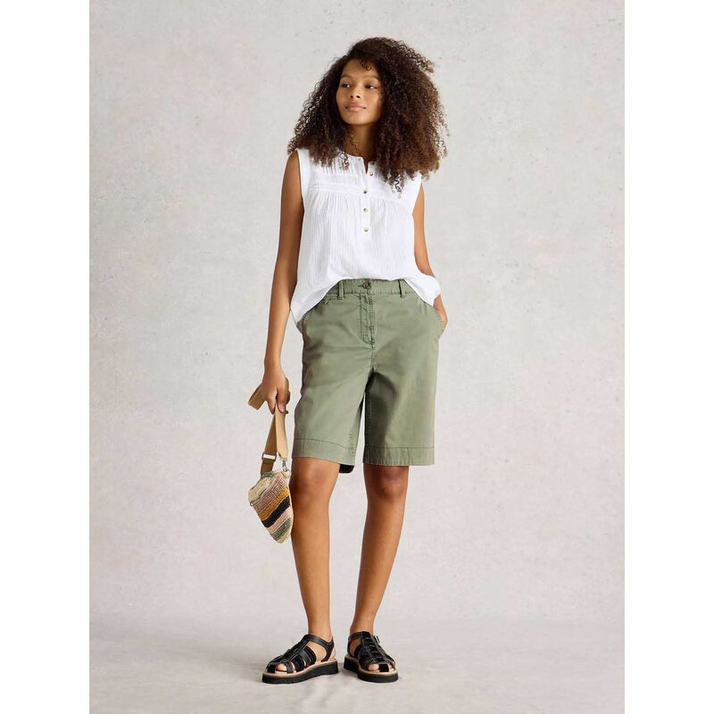 White Stuff Hayley Organic Chino Short image number 3